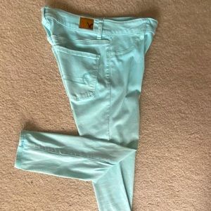 American Eagle High Rise Crop Jeggings